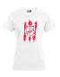 Preview: T-Shirt für Damen "HeckeSchwälmer-Logo gesplasht groß"