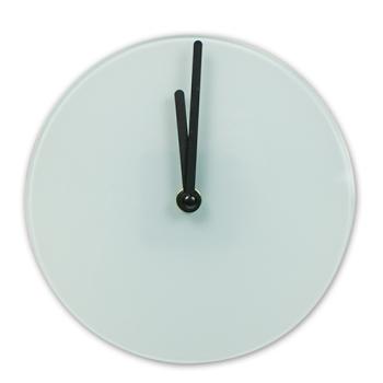 Wanduhr aus Glas - verschiedene Größen - individuell bedruckt