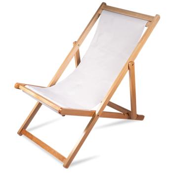 Individuell bedruckter Liegestuhl – Strandfeeling für Zuhause