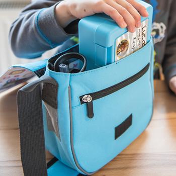 Kindergartentasche - mit bedruckter Lasche mit Wunschmotiv