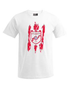 T-Shirt für Herren "HeckeSchwälmer-Logo gesplasht groß"