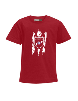 T-Shirt für Kinder "HeckeSchwälmer-Logo gesplasht groß"
