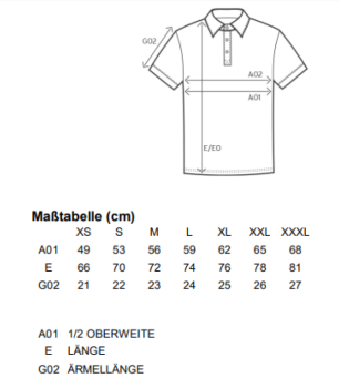 Polo-Shirt mit Brustlogo "HeckeSchwälmer-Logo gesplasht"