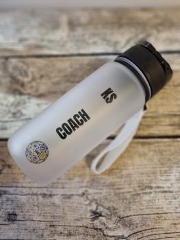 Trinkflasche "JSG Schrecksbach-Neukirchen" - individuell bedruckt - mit Wappen, Name und/oder Nummer