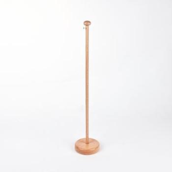 Wimpelhalter aus Holz - stabile Ausführung - Höhe 44cm