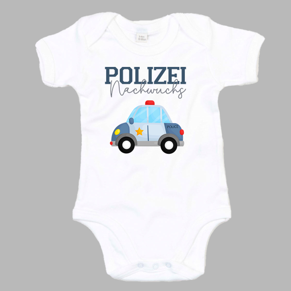 Baby Body "Polizei Nachwuchs" mit Polizeiauto