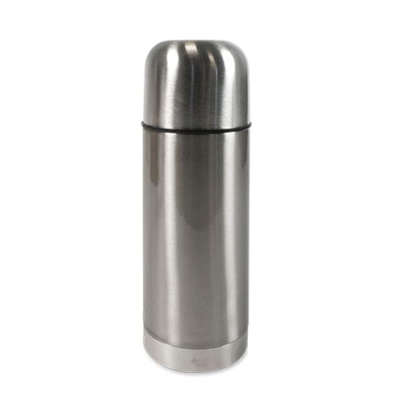 Edelstahl Thermosflasche mit Trinkbecher-Verschlusskappe - 350ml/750ml - individuell bedruckt