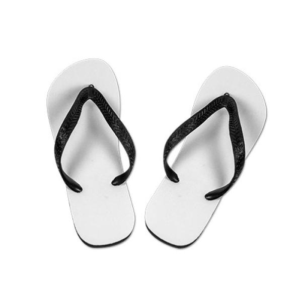 Flip-Flops - individuell bedruckt - Sandalen Zehentrenner Badelatsche