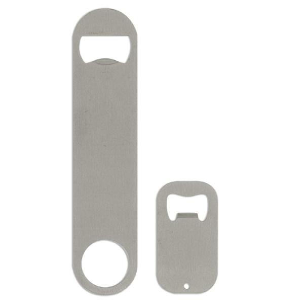 Flaschenöffner aus Metall - verschiedene Ausführungen - individuell bedruckt