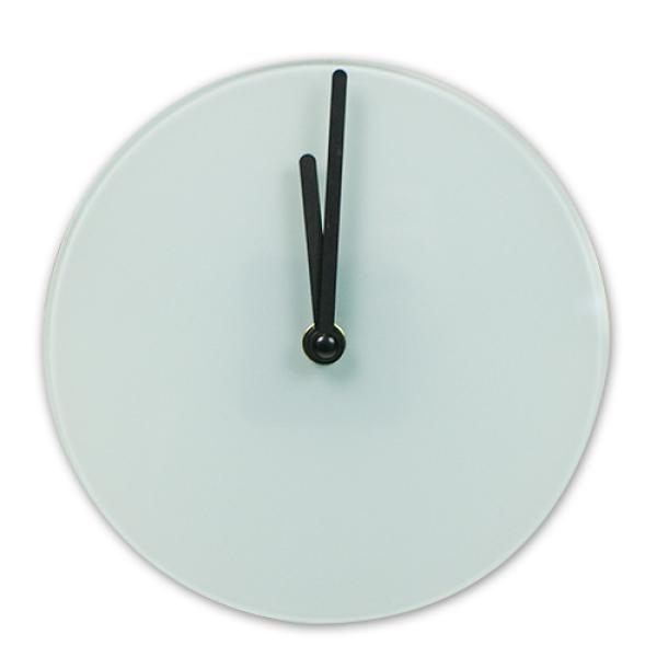 Wanduhr aus Glas - verschiedene Größen - individuell bedruckt