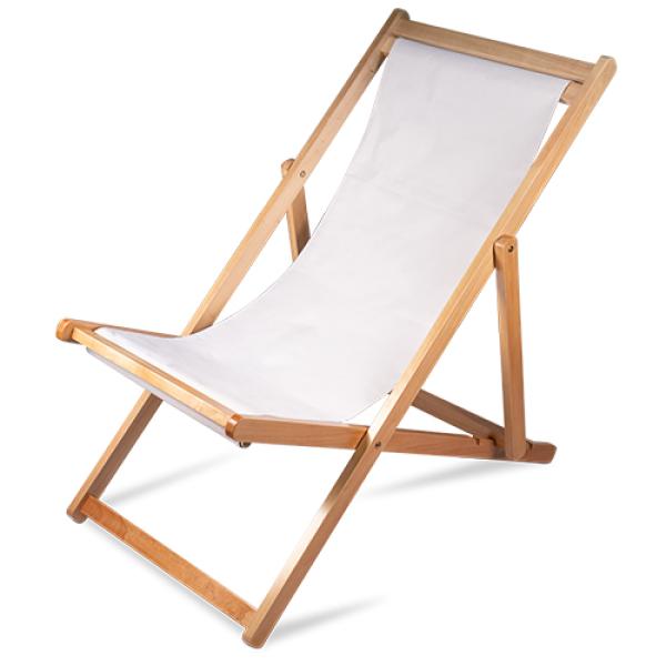 Individuell bedruckter Liegestuhl – Strandfeeling für Zuhause