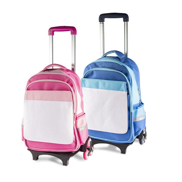 Kinder-Trolley mit abnehmbarem Rucksack – individuell bedruckbar