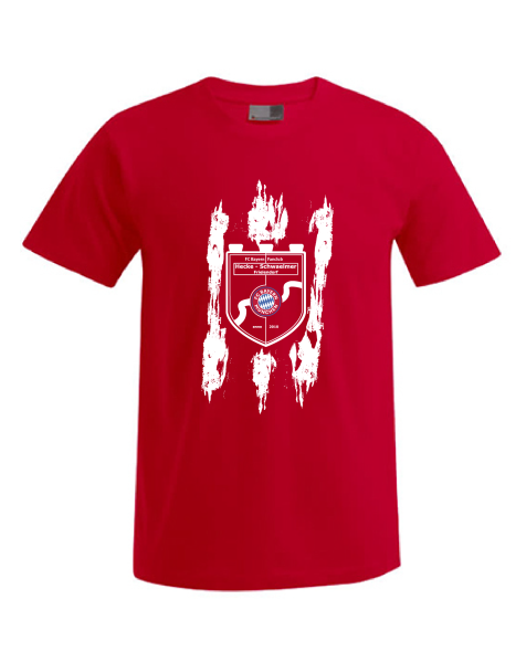 T-Shirt für Herren "HeckeSchwälmer-Logo gesplasht groß"