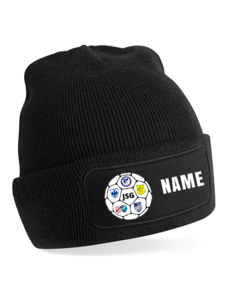 Beanie "JSG Schrecksbach-Neukirchen" - runder Patch mit Wappen