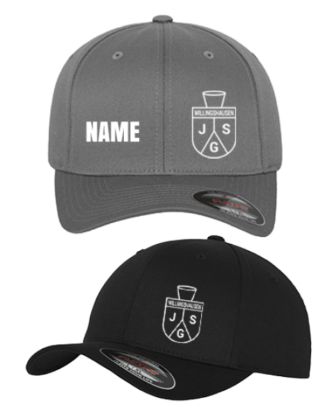 Flexfit Cap mit JSG-Willingshausen Logo - bestickt - verschiedene Farben & Größen