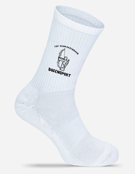 Socken "TSV Schwarzenborn Bogensport" - verschiedene Farben & Größen - Kinder & Erwachsene