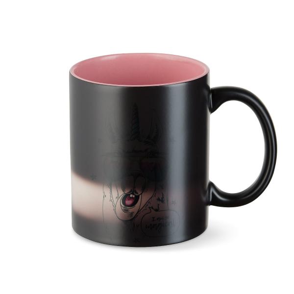 Farbwechseltasse "Zaubertasse" matt und farbig - individuell bedruckt