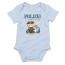 Baby Body "Polizei Nachwuchs" Bärchen mit Polizeiauto