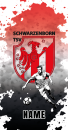 Handtuch "TSV Schwarzenborn" Logo + Fußballer Splash - personalisiert mit Name