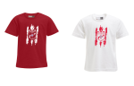 T-Shirt für Damen "HeckeSchwälmer-Logo gesplasht groß"