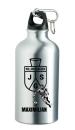 Alu-Trinkflasche "JSG Willinghausen + Fußballer" - personalisiert - mit Wunschtext