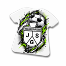 Kühlschrankmagnet „Trikot“ mit JSG-Dynamic-Logo (nur solange der Vorrat reicht)
